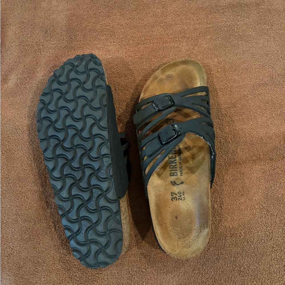 Birkenstock Dark Strappy Sandals